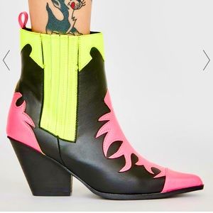 Can’t Keep Up Cowgirl booties